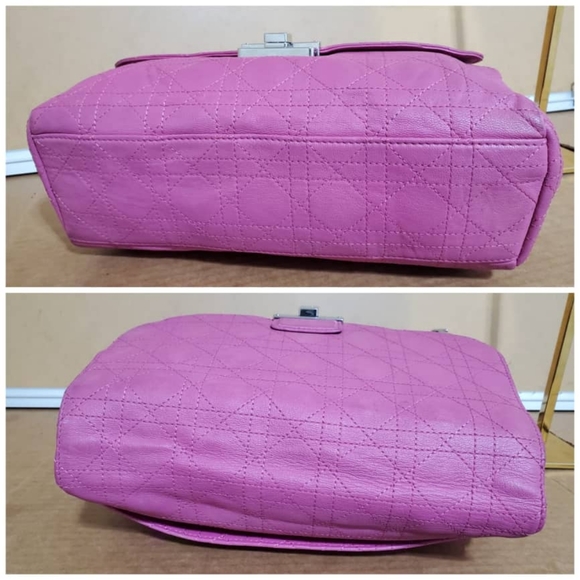 Authentic Christian Dior Diorling pink Shoulder Bag - Picture 9 of 10